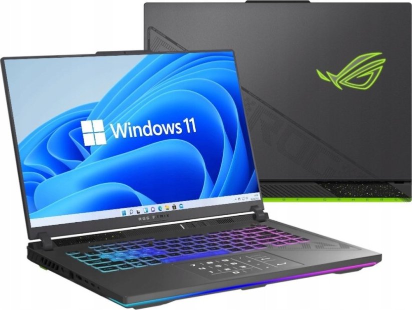 Asus Notebook Asus ROG Strix G16 G614JI-N4156W i9-13980HX 16" QHD+ 240Hz 32GB 1000SSD RTX4070 W11