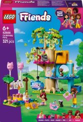 LEGO Friends Kocie przyjęcie urodzinowe i Domček na drzewie (42666)