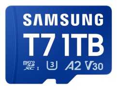 Samsung T7 MicroSDXC 1 TB Class 10 UHS-I/U3 A2 V30 (MB-MB1T0T/WW)