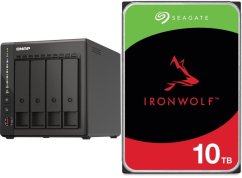 Qnap TS-453E-8G + Seagate IronWolf 10TB (ST10000VN000)