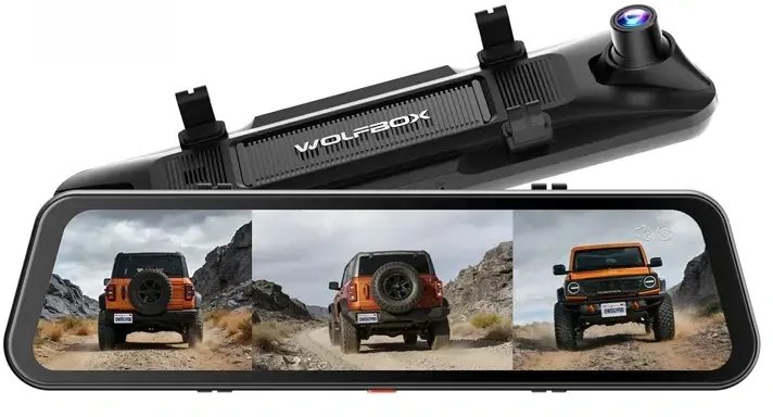 Dod Tech WOLFBOX G900TriPro Bumper WIFI 4K + 2.5K