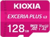 Kioxia Exceria Plus G2 microSD 128GB UHS I U3 V30 (LMEX3L128GG2)