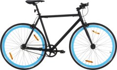 vidaXL Bicykel single speed, čierno-Modrý, 700c, 55 cm Lumarko!