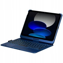 NoName Etui Typecase Flexbook Touch z klawiaturą do iPad 11" (A16) 2025 / iPad 10.9" 2022 tmavo Modrý
