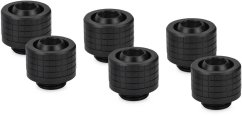 Thermal Grizzly DeltaMate Złącze kompresyjne, mosadz, Gwint G1/4” - Čierny, ST13, opakowanie 6 sztuk