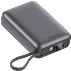 Swissten Swissten Power Bank 20000 mAh 45W with Built-In USB-C Cable