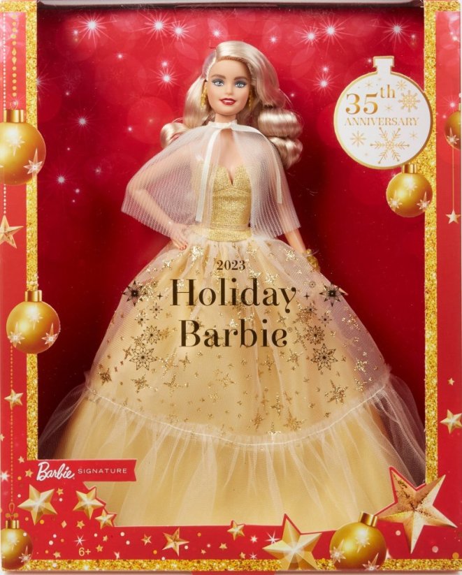 Mattel Kolekcinė lėlė Barbie Holiday 2023