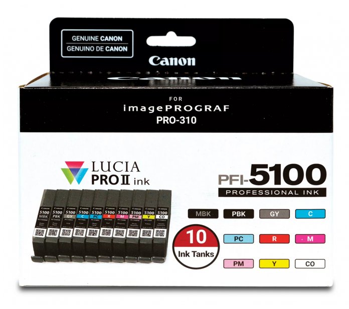 Canon PFI-5100 10INK MULTI PACK/.