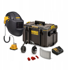 Zváračská kukla Dewalt s prúdením vzduchu, HEPA filter DXPGB2WD21