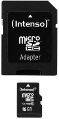 Intenso MicroSDHC 16 GB Class 10  (3413470)