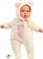 Llorens Llorens 14208 Bábika bobas Julia 42 cm z miękkim brzuszkiem