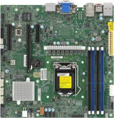 SuperMicro Supermicro MBD-X12SCZ-QF Intel Q470 LGA 1200 (Socket H5) micro ATX