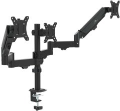Maclean Uchwyt biurkowy na 3 monitory 17" - 27" (MC-137)