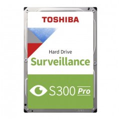 Toshiba Toshiba S300 Pro Surveillance disk twardy 6 TB 7200 RPM 512 MB 3.5" Serial ATA III