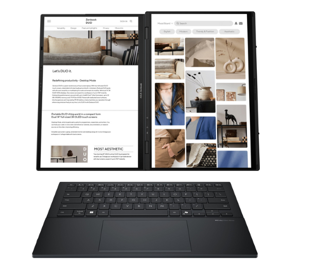 ASUS ZenBook Duo OLED U9-285H 32GB 2TB UX8406CA-PZ068X W11P