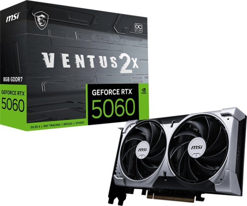 MSI GeForce RTX 5060 Ventus 2X OC V1 8GB GDDR7 DLSS4