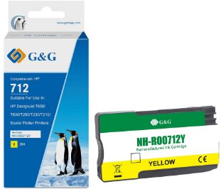 G&G Kartridż HP 712 XL wodoodporny (29 ml) [20631]