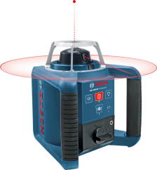 Bosch Rotačný laser GRL 300 HV Červený 300 m