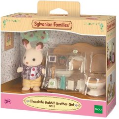 Epoch Sylvanian Families Sada z bratem królików z czekoladowymi uszkami (5015)