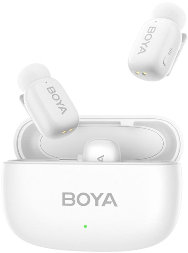 Boya Boya Mini-13 Ultracompact 2.4GHz Wireless Microphone System with USB-C plug(White)