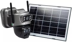 Blow vonkajšia kamera WiFi PTZ 4MP H-384 DualLens + panel słoneczny