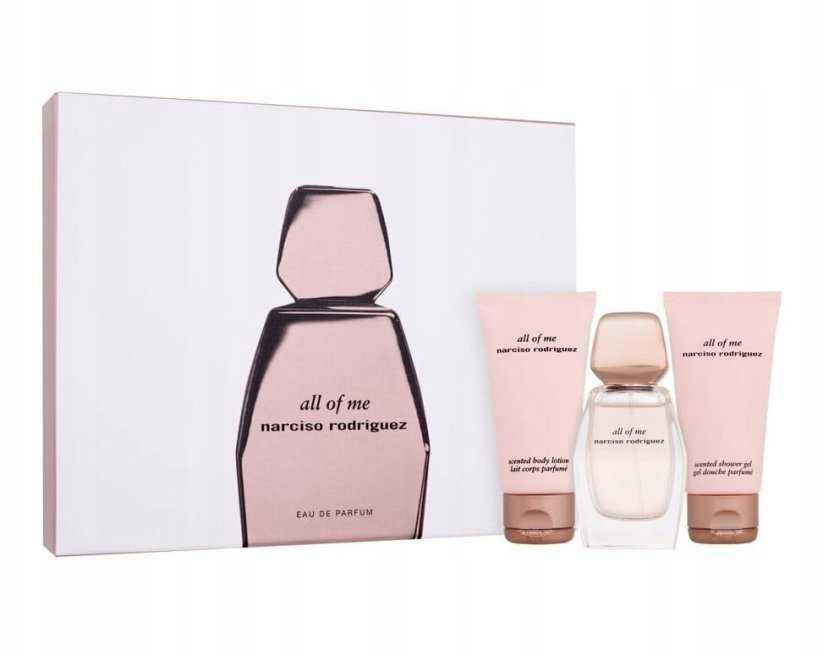 Narciso Rodriguez Set Narciso Rodriguez: All Of Me, Eau De Parfum, For Women, 50 ml + All Of Me, Hydrating, Body Lotion, 50 ml + All Of Me, Hydrating, Shower Gel, All Skin Types, 50 ml For Women