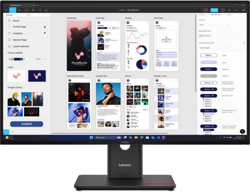 Lenovo ThinkVision T32UD-40 (64B0GAT1EU)