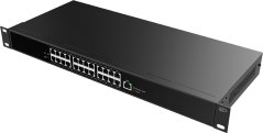 Fanvil PN24 łącza sieciowe Nie zarządzany Fast Ethernet (10/100) Čierny