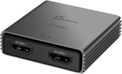 j5create Rozdzielacz HDMI™ 2.1 8K 2-kierunkowy