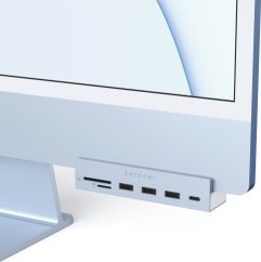 Satechi SATECHI USB-C Clamp Hub Blue | iMac 24"