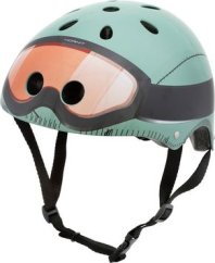 Mini Hornit prilba bicyklová Military tyrkysový r. 48-53cm (MIS804)