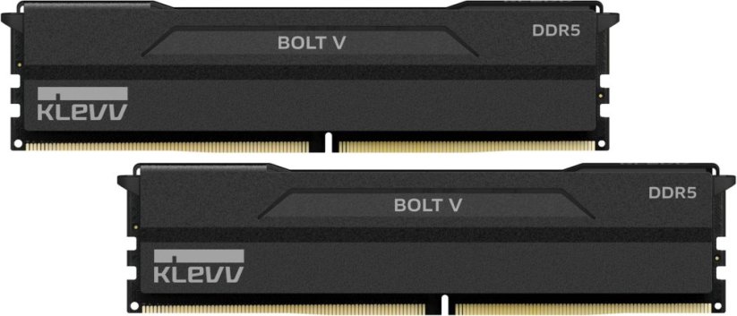 Klevv BOLT V 32GB (2x16GB) DDR5 Gaming RAM 6000MHz CL30 Memory Module Kit moduł pamięci 288-pin DIMM (KD5AGUA80-60A300H)