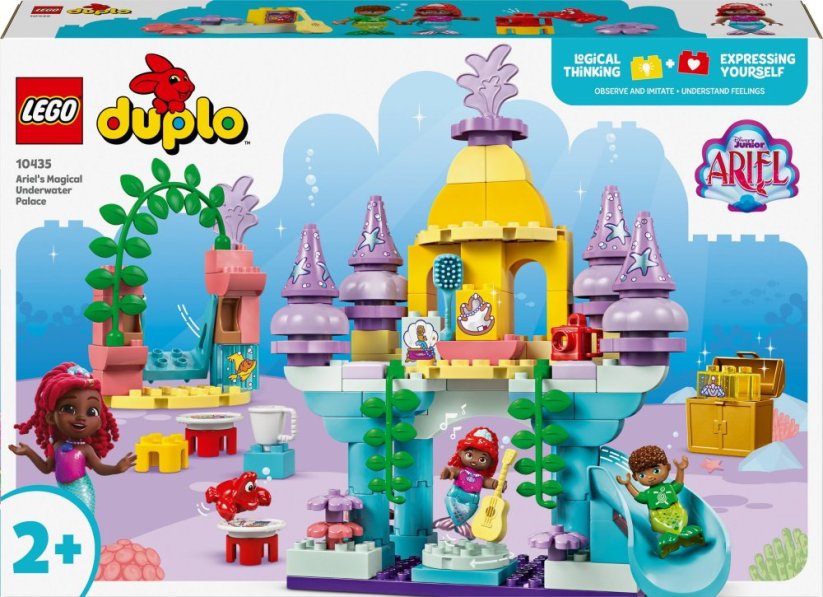 LEGO Duplo Magiczny podwodny pałac Arielki (10435)