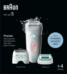 Braun Braun Silk-épil 5 5-050 bielo-ružový
