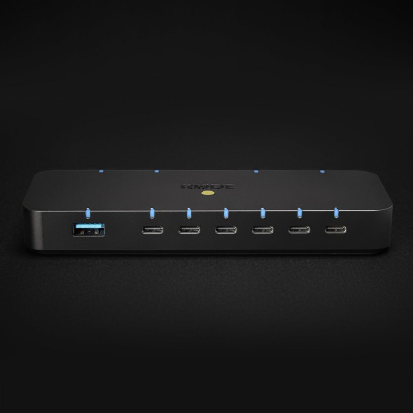 Rode 1x SD 1x USB-C PD 1x microSD 7x USB-C  + 1x USB-A 3.2 Gen1 3.2 Gen2 (698813010844)