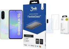 Samsung Galaxy A36 5G 8/256GB Zielony (SM-A366BLGGEUE) + FlexibleGlass + Etui Clear Case
