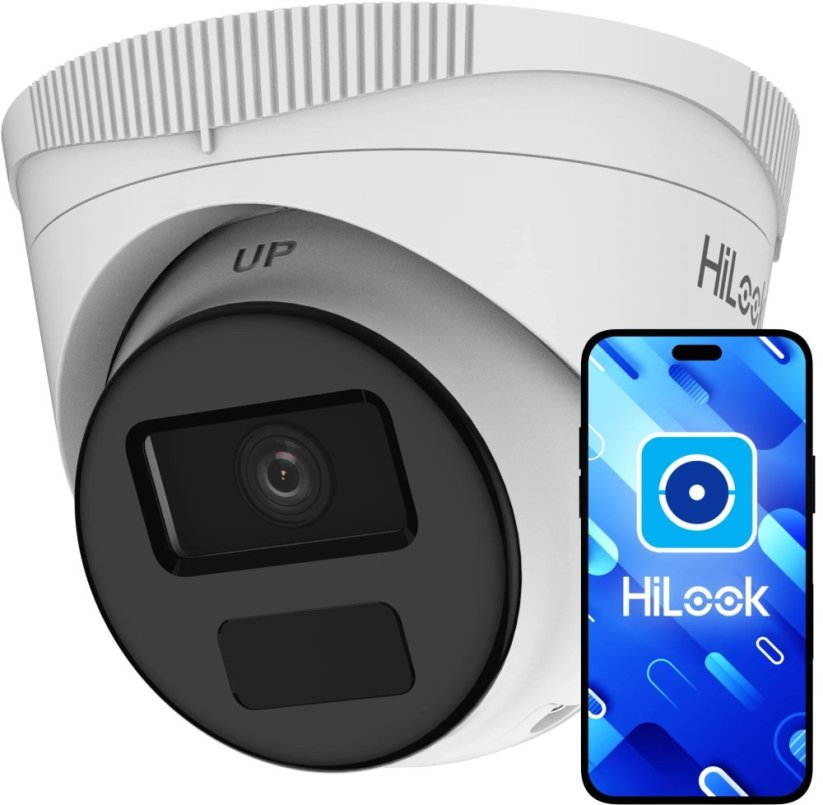 HiLook Kamera IP IPC-T260HA-LU(IPCAM-T6-30DL) 6Mpx Smart Hybrid-Light 30m HiLook by Hikvision