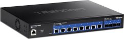 TRENDnet Trendnet TEG-7124WS łącza sieciowe Zarządzany L2/L3/L4 10G Ethernet (100/1000/10000) 1U Čierny