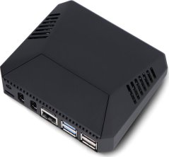 Argon40 Obudowa Argon ONE V3 do Raspberry Pi 5 - z ventilátorem i radiatorem - aluminiowa - Čierna}