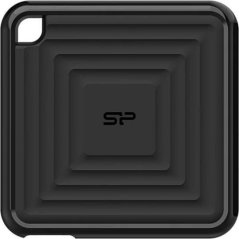 Silicon Power Dysk vonkajší SSD Silicon Power PC60 2TB USB-C 540/500 MB/s Type-C Black