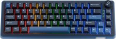 Ducky Gamingowa OK-M 65, 65%, Hot-swap-owalna, RGB, ANSI - KTT Wine Red Switches (DKOKM2567-KWUSPDCOCH1)