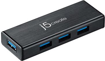 j5create 1x microUSB  + 4x USB-A  (JUH340)