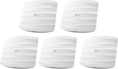 TP-Link TP-Link EAP245(5-PACK) punkt dostępowy WLAN 1750 Mbit/s Biely Obsługa PoE