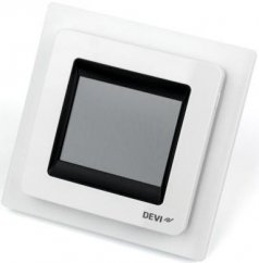 Devi Termostat elektronický DEVIreg Touch 230V 16A 5-35°C IP21 śnieżnoBiely (140F1071)