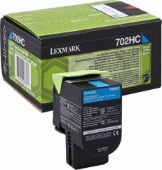 Lexmark 70C2HC0 Cyan Originál  (70C2HC0)