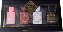 rokovtafa Set : Bade'e Al Oud Oud For Glory, Eau De Parfum, Unisex, 25 ml + Bade'e Al Oud Honor & Glory, Eau De Parfum, Unisex, 25 ml + Bade'e Al Oud Sublime, Eau De Parfum, Unisex, 25 ml + Bade'e Al Oud Noble Blush, Eau De Parfum, For Women, 25 ml For Women