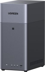 Ugreen DH2300 2-zatokowy 4GB DDR4 ARM A72+A53 1GbE 4K HDMI Sivý bez disków (95998)