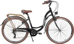 Romet Dviratis AZIMUT Vintage TX-7 28" 2023 black-cream matt