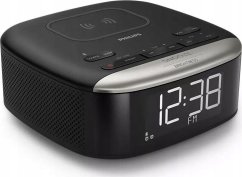 Vega CYFROWE RADIO FM BUDZIK ALARM ZEGAR BLUETOOTH s nabíjačkou Qi PHILIPS TAR7606/10>