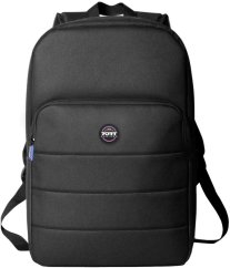 Port Designs PORT DESIGNS PORTLAND II ECO* plecak for 14–16" Neśiojamas kompiuteris, BLack